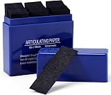 FUREIN SMILE 300 Sheets Dental Articulating Paper Red Blue 100 Micron Plastic view 1