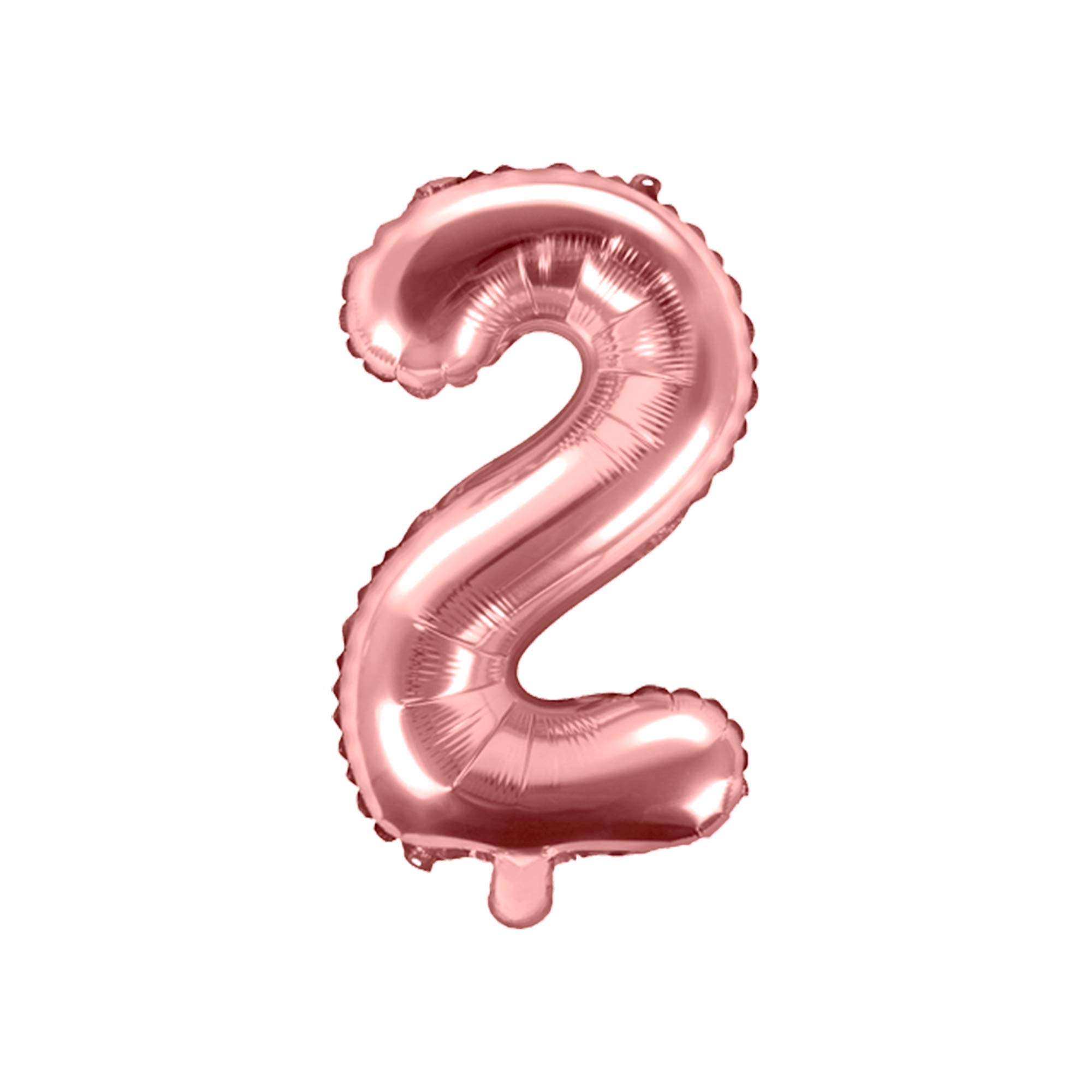 SKYLANTERN Balloon Number 2 Champagne Pink 35 cm