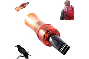 Crow Call, Caller to Attract Crows, Portable Crow Bird Whistle with Realistic Sound Imitation Bird Entrapping Whistle, CrowWh