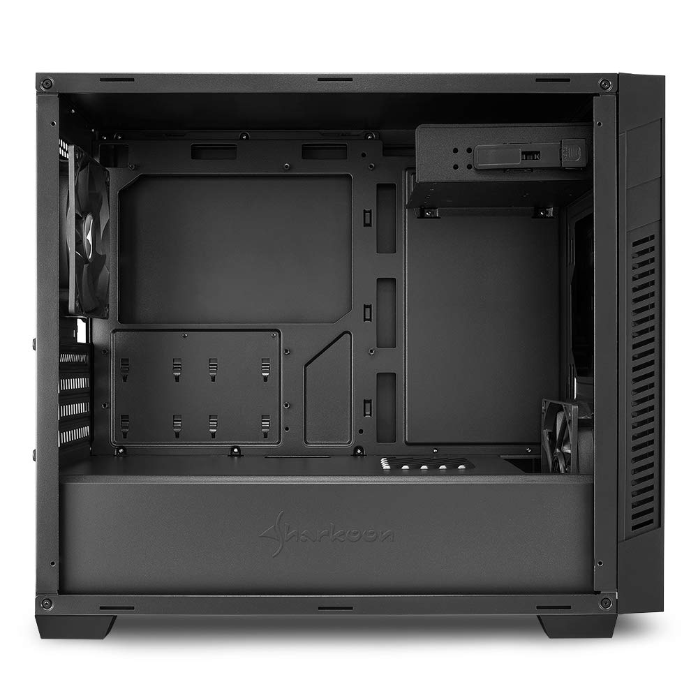 Sharkoon S1000 micro ATX Gehäuse, schwarz 4