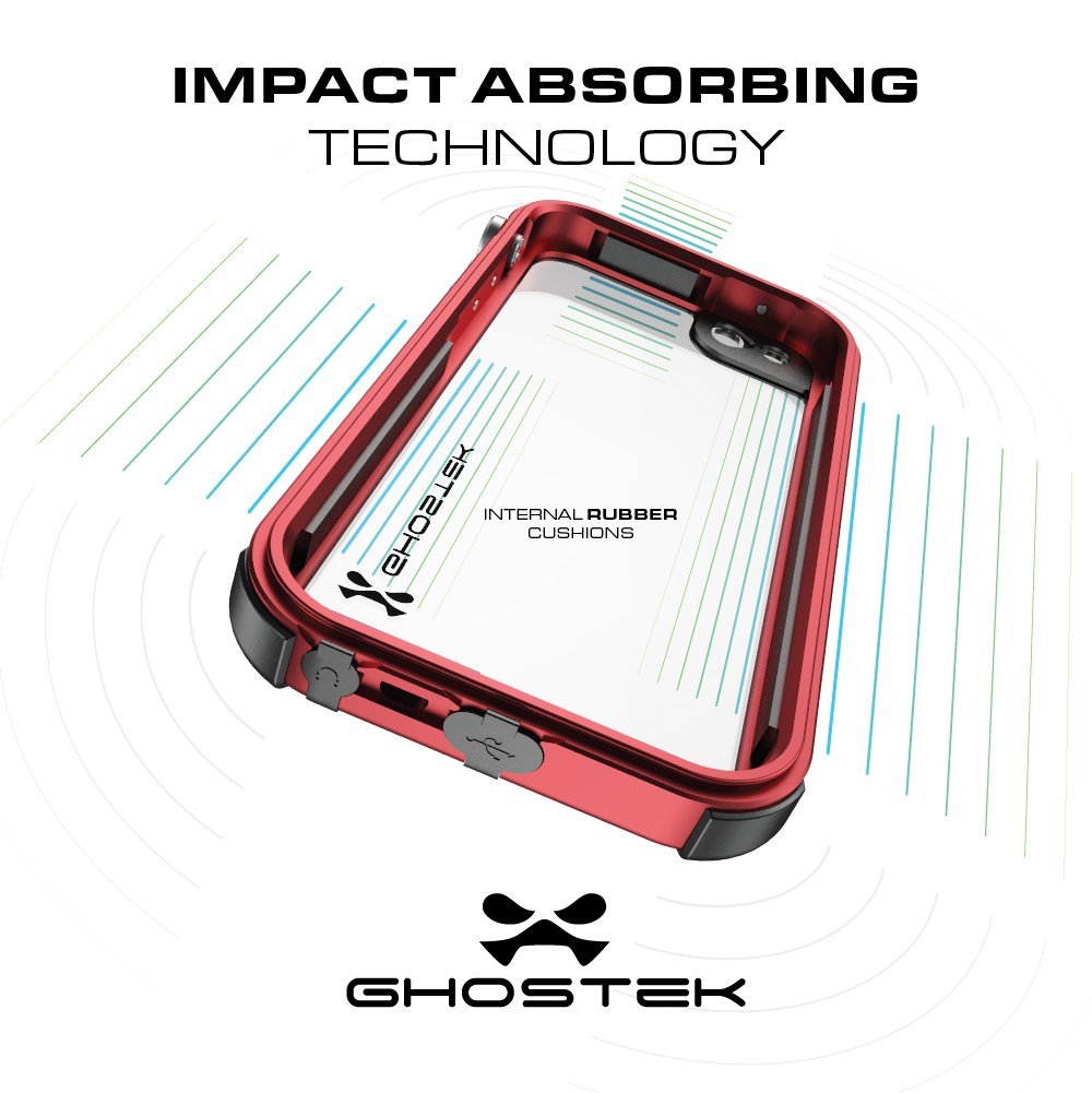 IPhone SE Waterproof Case, Ghostek Atomic 3 Series For Apple IPhone 5