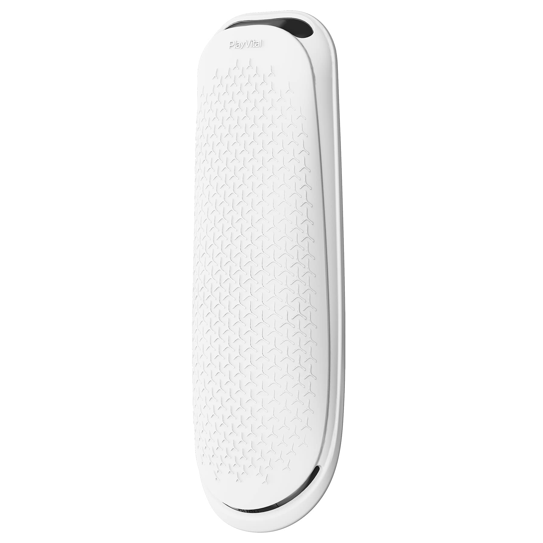 PlayVital PS5 Media Remote Controller Compatible Silicone Case, Dedicated Protective Cover for PS5 Media Remote Control, Overall Protective Case [White]