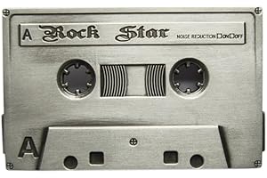 Vintage Style Rock Cassette Tape Music Belt Buckle also Stock in US