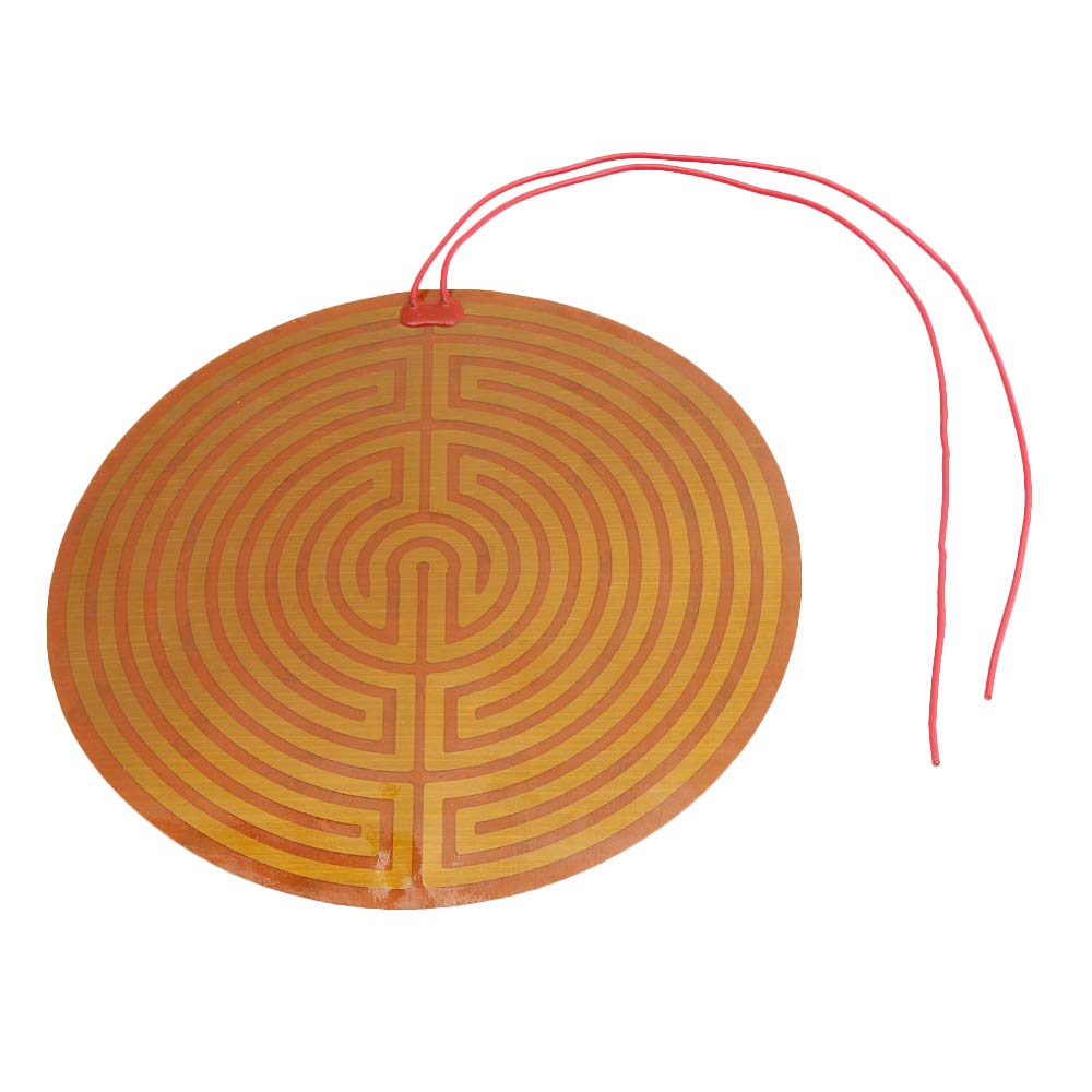 24V 30W 58mm Flexible Round Heater Film Adhesive Heater Polyimide Film Heater