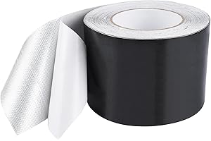 RealPlus RV Underbelly Tape 4" x 100' RV Underbelly Material Belly Tape with Permanent Sealing Adhesive for Camper Travel Tra