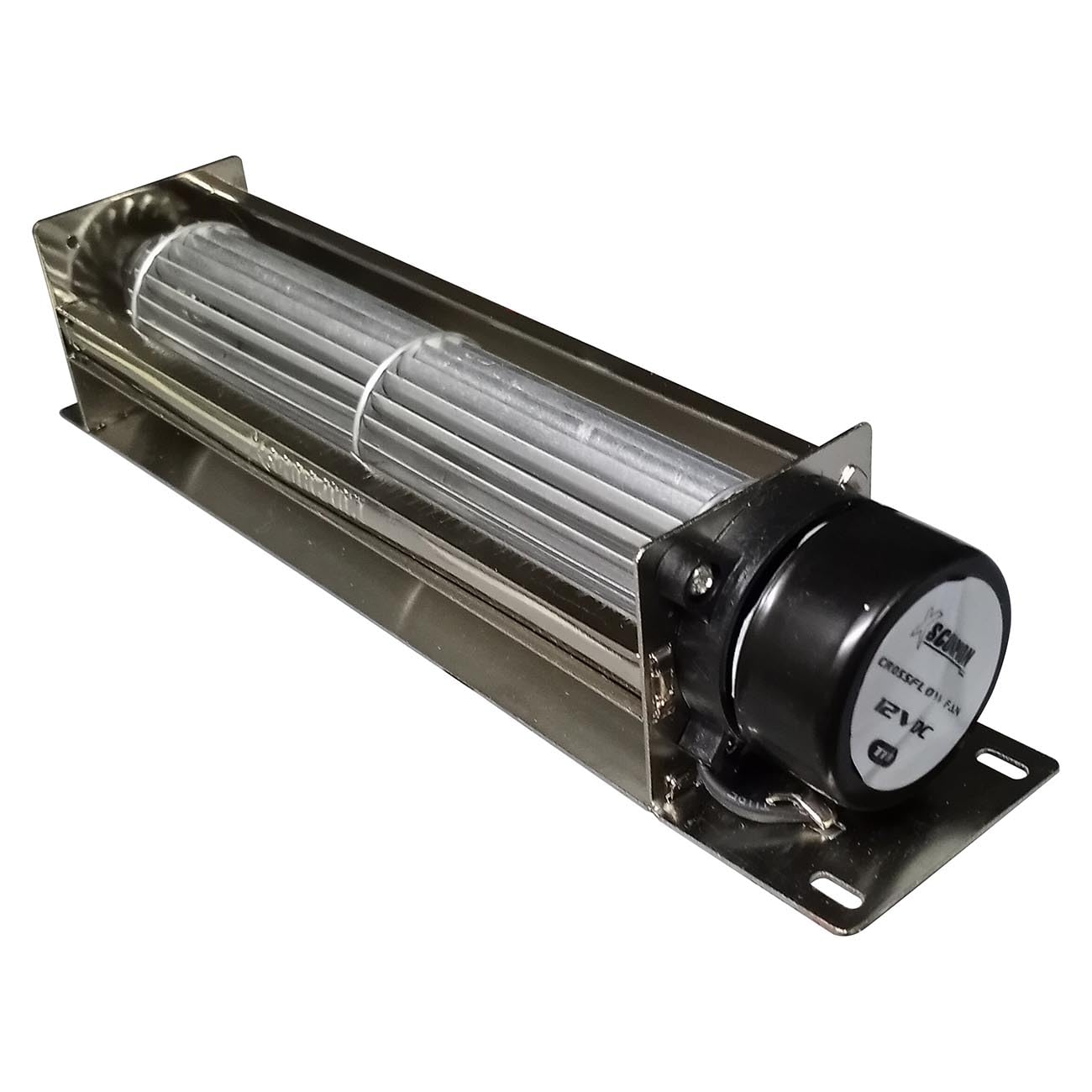 Xscorpion TF8 8-Inch Cross Flow 12-Volt Cooling Fan with Mounting Tabs