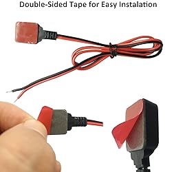 12V 24V Momentary Push Button Switch, 0.5M