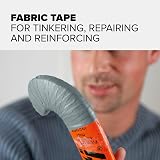 tesa UK Extra Power Perfect Grey Cloth Tape 2.75 m x 19 mm view 2