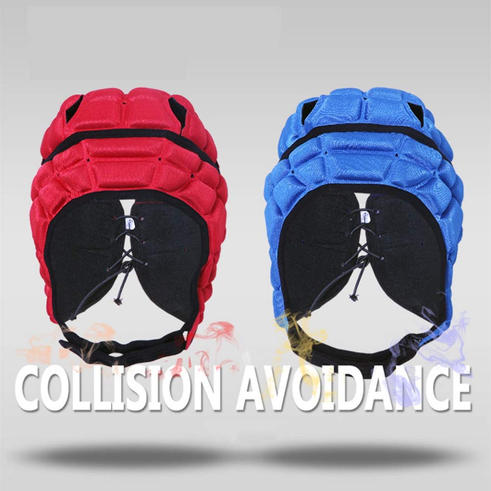 Gyrate Dream Kinder Professionelle Fussballtorhuter Helm Kinder Fussball Ruger Cap Kopfbedeckung Torwart Roller Kind Skating Hut Kopfschutz Helme