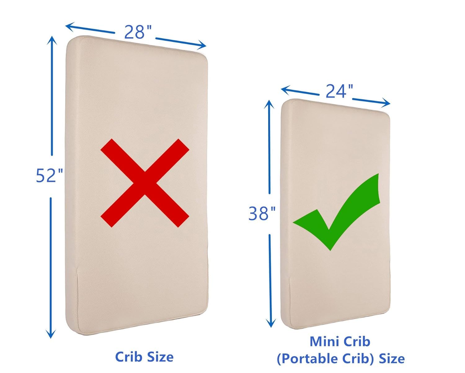 American Baby Company 100% Natural Cotton Fitted Mini Crib Sheet 38