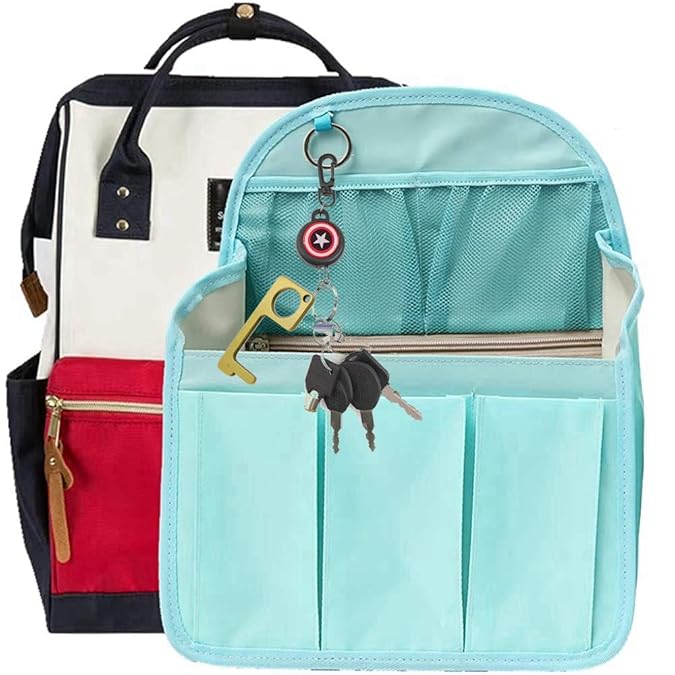 Nylon Rucksack Organizer Insert, Diaper Backpack Organizer Insert