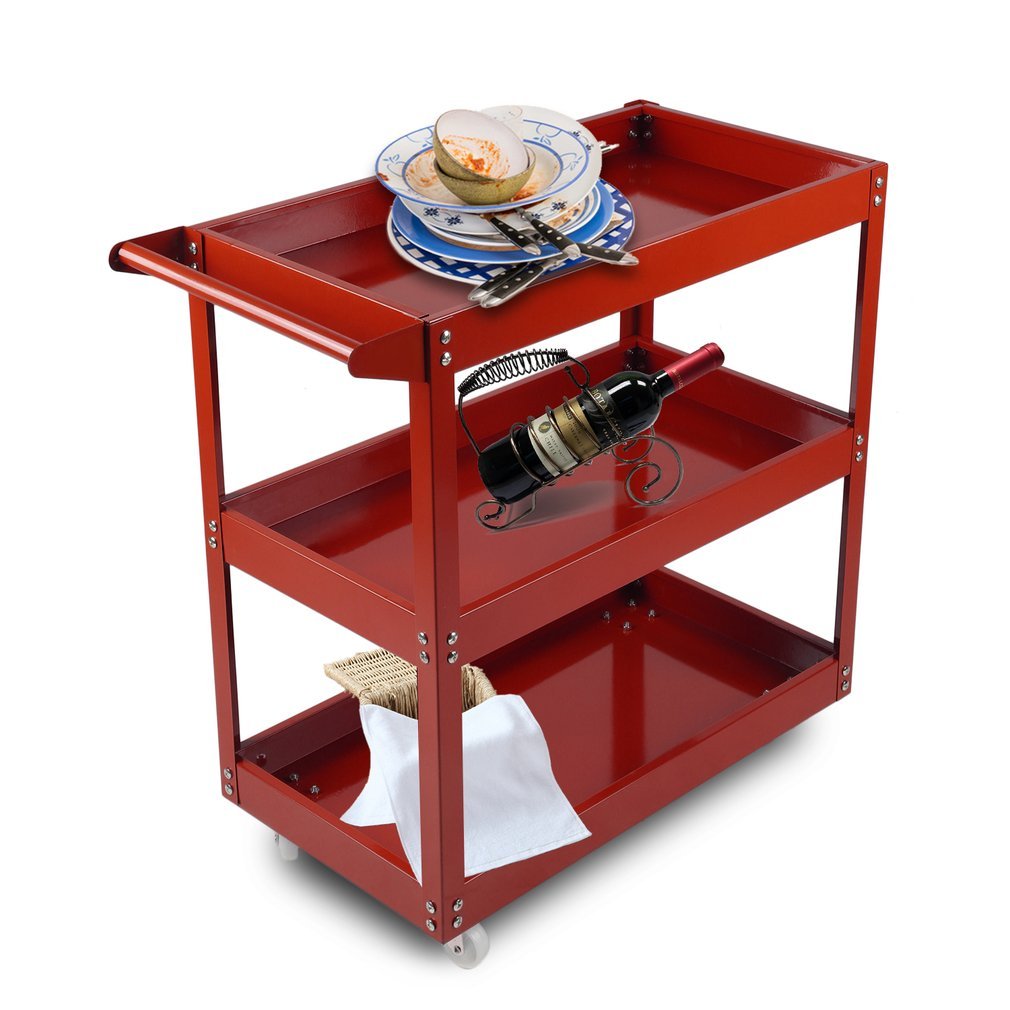 74.5 x 35 x 71.5cm Homgrace Carro de taller de herramientas de 3