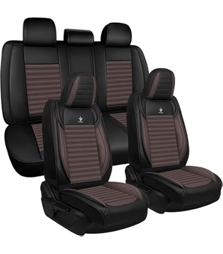 Ns Yolo PU Leather Car 5-Seat Covers For Nissan Rogue 2010-2024