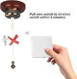 ECO-NEWLEAF Kinetic Wireless Switch Receiver Kit RF IP65 Waterproof No Wiring view 6