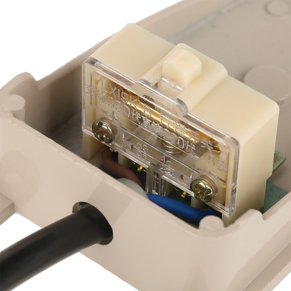 Aluminum Housing Foot Pedal Switch Normally Open Momentary Foot Controller 2000 times/hour, Other electrical accessories