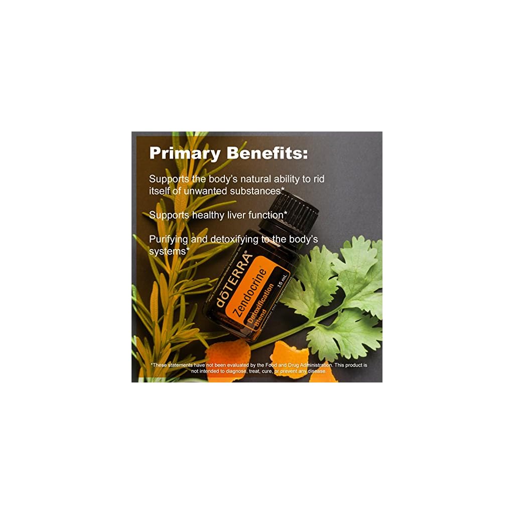 DoTERRA Zendocrine Essential Oil Detoxification Blend Supports Healthy Liver Function 