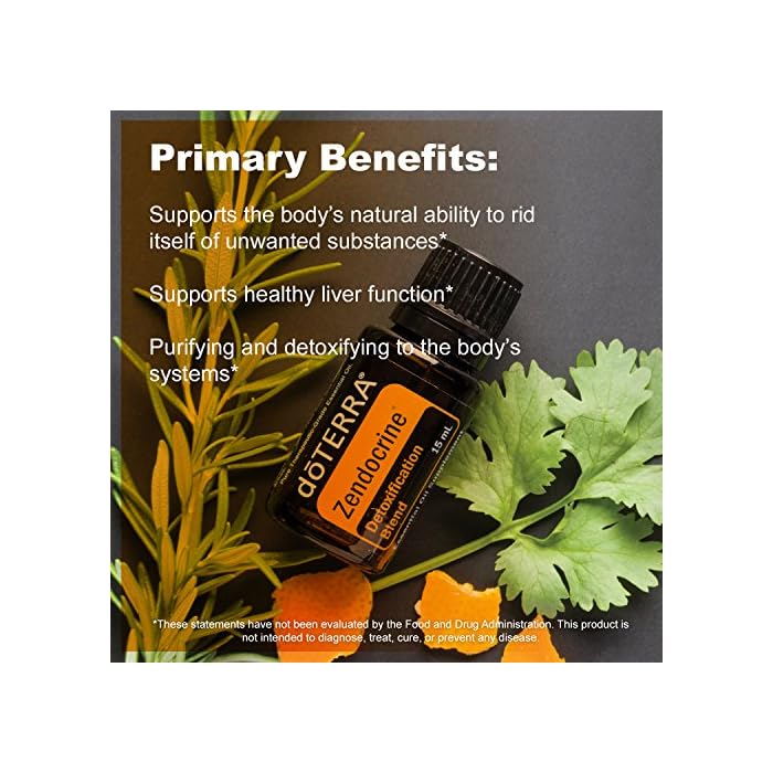 doTERRA Zendocrine Essential Oil Detoxification Blend Supports