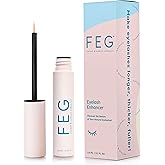 FEG Eyelash Rapid Eye Lash Growth Serum | For Lash and Brow | Creates Longer & Darker Eyelashes | Eyelash Enhancing Serum to Help Lengthen, Thicken and Darken Your Eyelashes | Single Pack