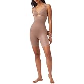 SPANX SPANXshape Invisible Open-Bust Mid-Thigh Bodysuit