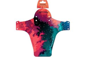 RideGuard PF1 - Front MTB Mudguard Mountain Bike Fender. Fits 24”, 26”, 27.5”, 29”, Plus Size and Fat Bikes. UK Made 100% Recycled Plastic Waste 100% Recyclable.