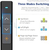 Norwii N26 Presentation Clicker 330FT 100M 2.4GHz Wireless Presenter view 3
