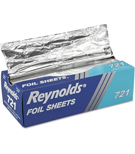 Amazon.com: Reynolds Wrap 721 Interfolded Aluminum Foil Sheets, 12