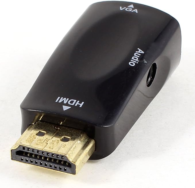 Sourcingmap Adaptateur jack audio VGA HD15 femelle 15 broches vers HDMI