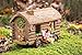 Joykick Fairy Garden Caravan Kit - Miniature Hand Painted Figurine Statues with Accessories - Set of 4pcs for Your House or Lawn Decor