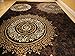 Large Contemporary Area Rugs 8x11 Modern Living Room Rugs 8x10 Black Brown Beige Cream Floral Rugs Clearance Area Rug Prime