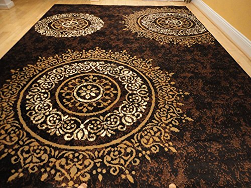 Large Contemporary Area Rugs 8x11 Modern Living Room Rugs 8x10 Black Brown Beige Cream Floral Rugs Clearance Area Rug Prime Area Rugs Olivia Decor Decor For Your Home And Office