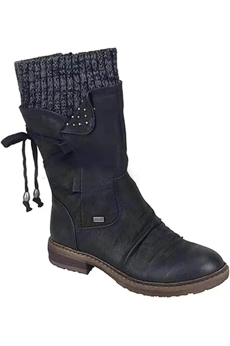 Winter Warm Back Lace Up Boots Outdoor 