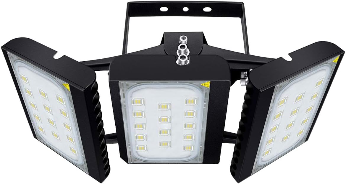 CHICLUX Projecteur LED extérieur pour Garage, 27000LM, 6000K (éclairage