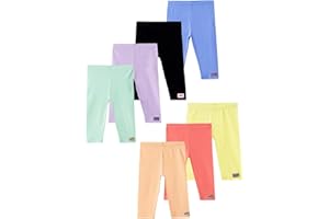 Kidddio Premium Baby & Toddler Capri Leggings - Soft Cotton Blend, Durable & Perfect for Every Adventure