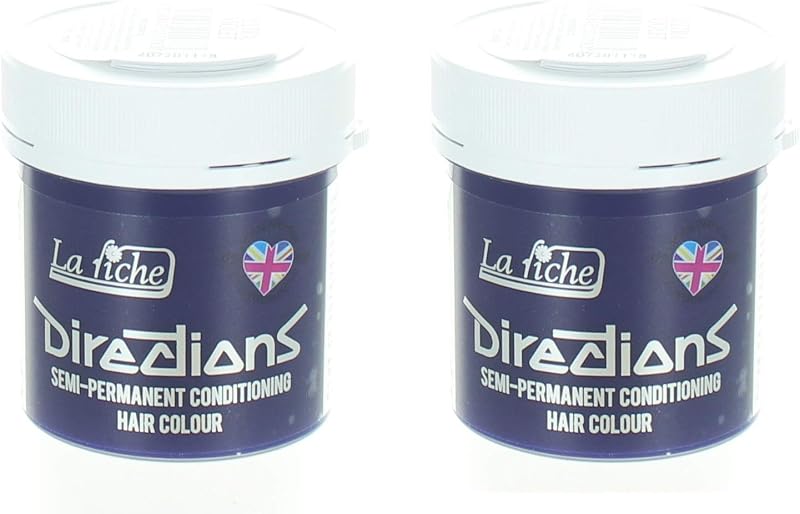 La Riche Directions Semi-Permanent Hair Colour Dye x2 Pack Ultra Violet