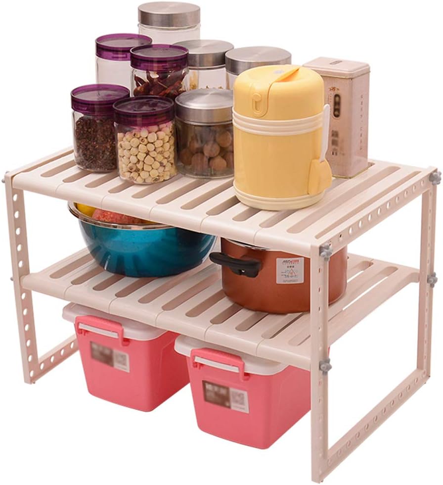 Amazon.de: 2-Schicht-Waschbecken Unter Dem Regal Küche Einziehbare