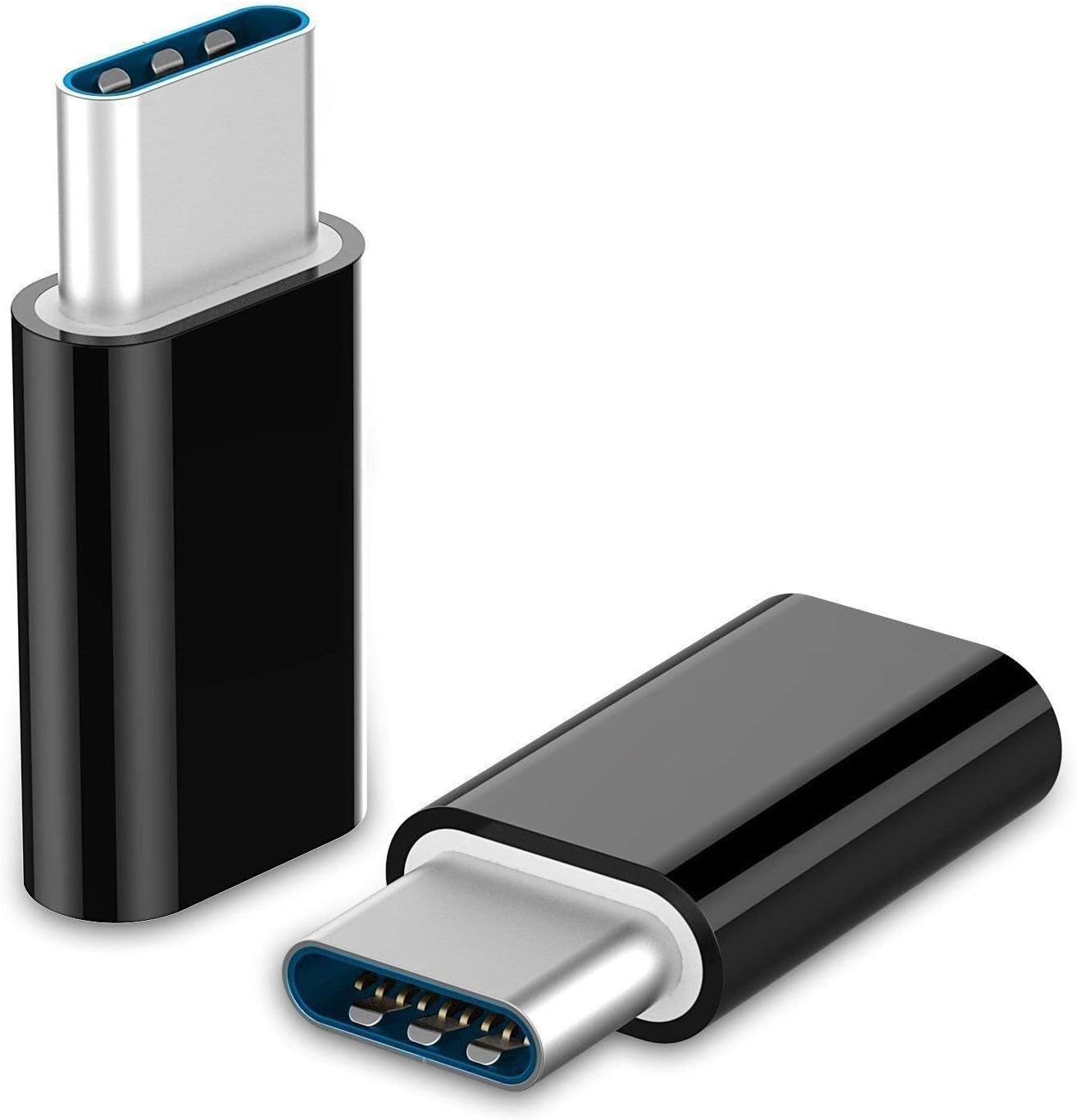 KDC Type-C to Micro USB Adapter High Speed Charging Adapter Convertor (Multi Colour)