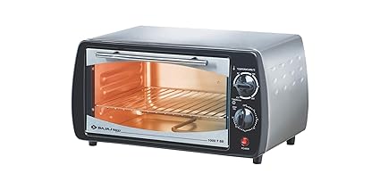 Bajaj 1000 TSS 10-Litre Oven Toaster Grill (Silver/Black)