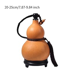 Fenteer Dried Gourd Water Bottle, Portable Water