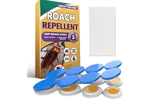 KQCWKH Cockroach Repellent, Roach Repellent Indoor/Outdoor, German Roach Control, Get Rid of Cockroaches, Keep Roaches Away, Cockroach Deterrent for Car-8 Count