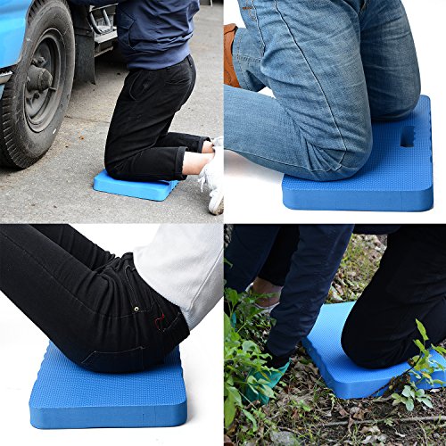 ADSRO Garden Kneeler Pad, High Density Thick Foam Kneeling Mat for Gardening, Baby Bath, Yoga, Prayer,Pilates, Exercise Size 17.811.11.4inches (Blue)