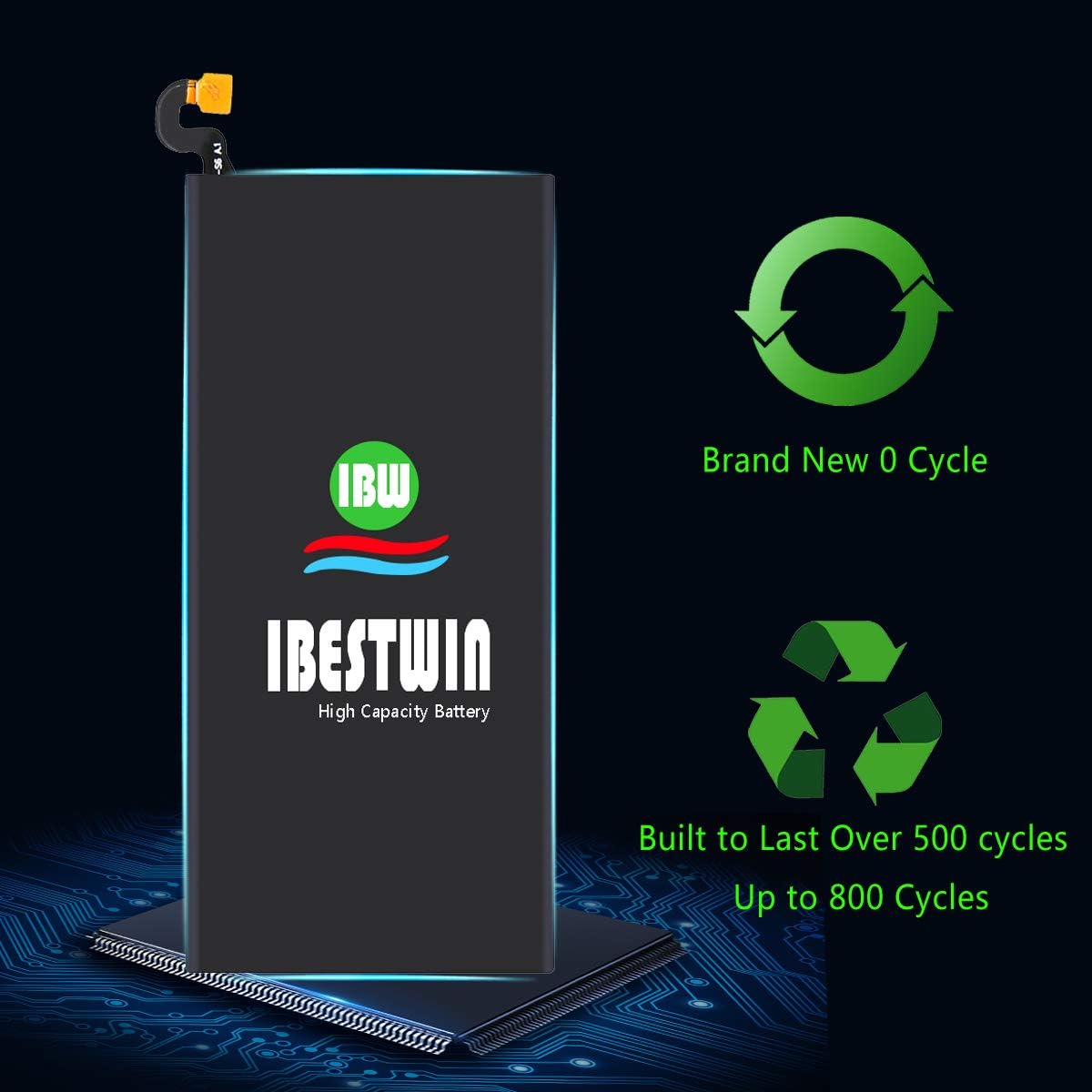 Galaxy S6 Battery IBESTWIN 2750mAh 3.85V Li-Polymer Replacement Battery EB-BG920ABE for Samsung Galaxy S6 G920A AT&T, G920V Version, G920T T-Mobile, G920P Sprint with Remove Tool Kit -3 Years Warranty: Home Audio & Theater