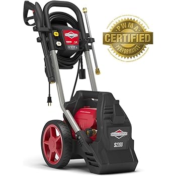 pressure electric washer stratton briggs psi washers gpm nozzle foamer 2200 detergent hose turbo power lifan concrete move mouse zoom