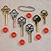 MSPowerstrange Professional 6 Key Depth Key Set (KW1, KW11, SC1, SC4, M1, M10) with Bump Ring