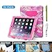 Aceguarder New Design iPad Air Waterproof Shockproof Snowproof Dirtproof Super Protection Cover Case with Stand for Kids Outdoor Sports Travel Adventure (Aceguarder Brand) (CAMO-ROSE)