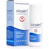 Maxim&reg; Clinical Strength Antiperspirant for Hyperhidrosis &amp; Excessive Sweating - Dermatologist Recommended &ndash; Helps Reduce Sweat for Up to 48 Hours &ndash; Strong Roll-On Antiperspirant for Men and Women
