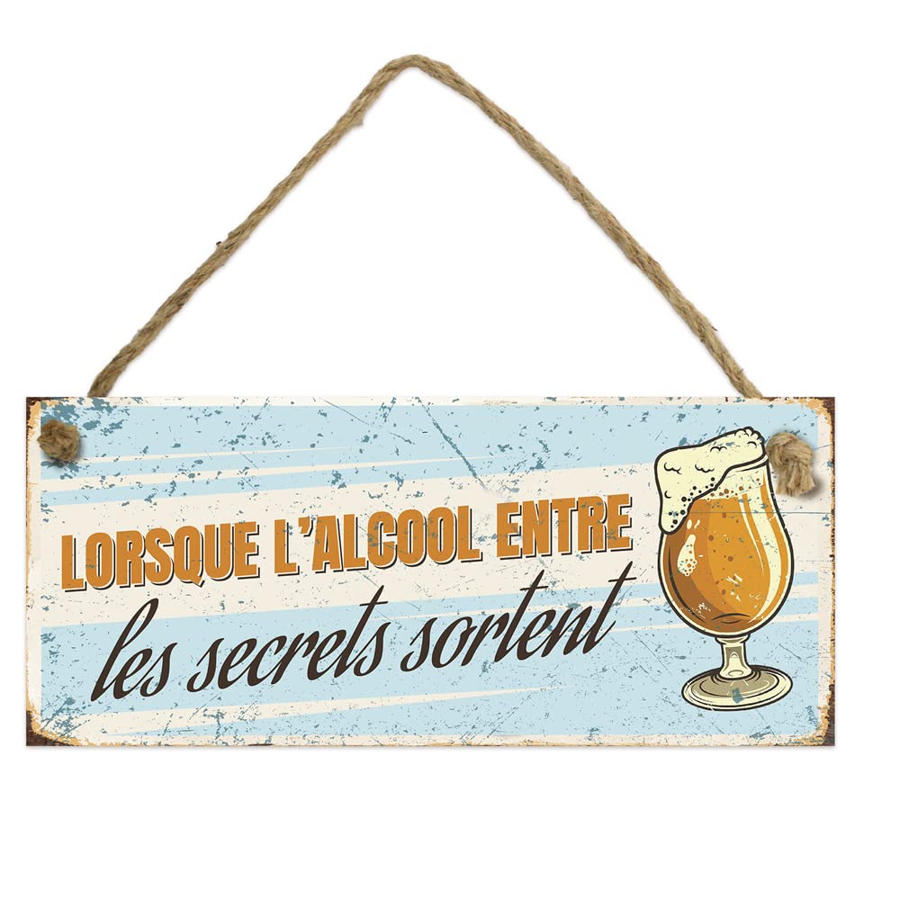 STC Metal Sign "Les Secrets Sent Out Design" (