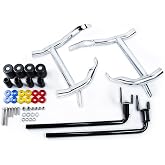 M Maintenanse Saddle Bag Guards for Harley Touring Street Glide Road Glide Road King Electra/Ultra (2009-2025) (Chrome)