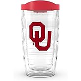 Tervis Classic Tritan 10OZ | Oklahoma Sooners - Primary Logo | Made in America, BPA/PFAS Free, Easy-Grip Contour, Keeps Drinks Cold