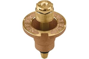 5-Pack Orbit 54072 Brass Pop-Up Flush Head Sprinkler with Quarter Pattern Spray Nozzle