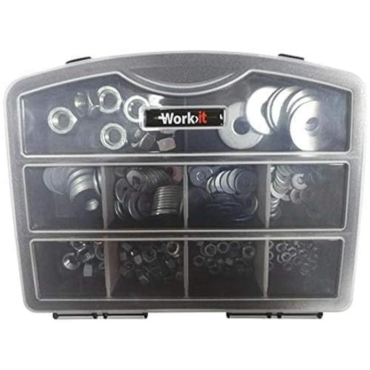Home>it Washers and Nuts in Assortment Box with 216 Pieces
